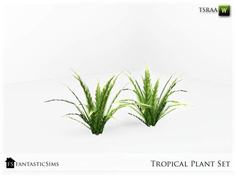 Fantasticsims Tropical Plant Set
