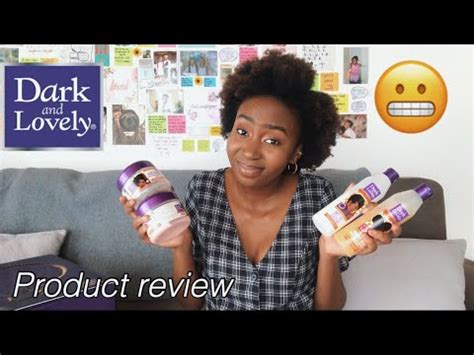 Dark Lovely Au Naturale Collection Product Review Youtube