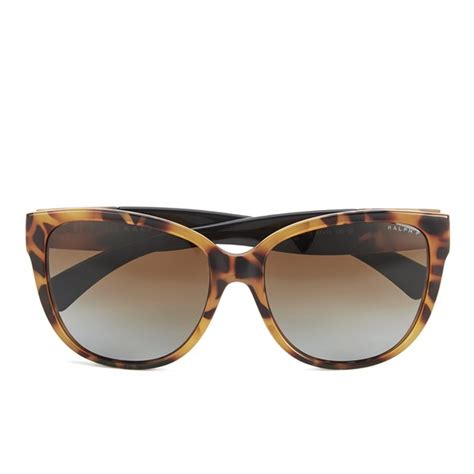 Polo Ralph Lauren D Shape Womens Sunglasses Dark Tortoise