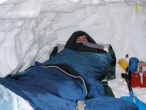 Sleeping In Snow Caves Scout Backpacking
