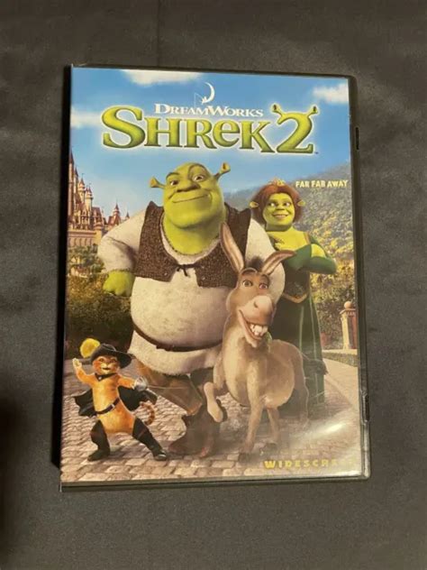Shrek 2 Dvd Dreamworks Wide Screen 2004 Animated Childrens Movie Mike