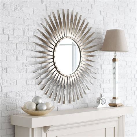 The 15 Best Collection Of Large Round Silver Mirrors