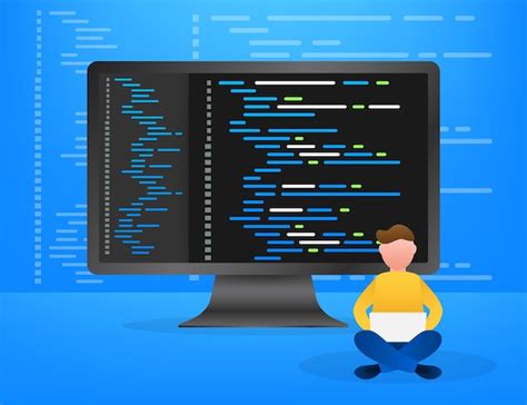 Premium Vector Digital Java Code Text Computer Software Coding