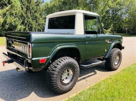 1968 Ford Bronco Half Cab Highly Restored Classic Ford Bronco 1968