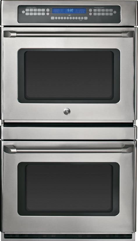 Ge Cafe Electric Double Wall Oven 30 In Ct959stss Sears