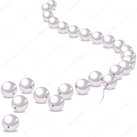 Pearl Necklace Stock Vector Image By ©crazzzymouse 12037842