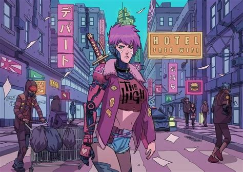 Cyberpunk Anime 80s Pixel Art Futuristic Album On Imgur