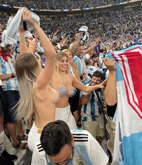 Topless Celebrations Spread Across Argentina After Viral World Cup Stu