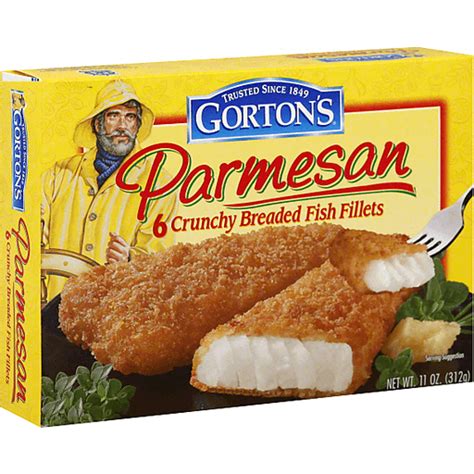 Gortons Fish Fillets Crunchy Breaded Parmesan Shop Foodtown