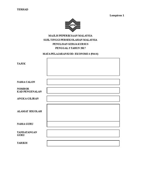 Rumusan dan kesimpulan pbs pa. Manual Kerja Kursus Pengajian Perniagaan Stpm 2020