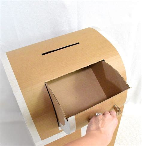 Ikat Bag Cardboard Mailbox Pattern Cardboard Box Crafts Mailbox