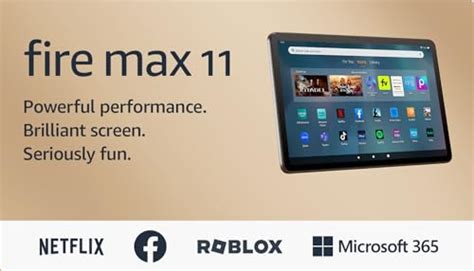 Amazon Fire Max 11 Tablet Our Most Powerful Tablet Yet Vivid 11
