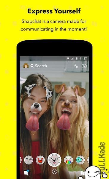 دانلود snapchat 11 17 0 31 اندروید برنامه اسنپ چت فول کده