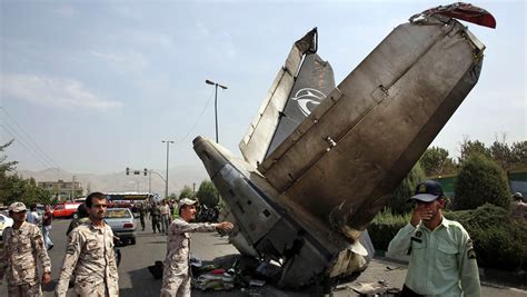 Airplane Crashes On Takeoff In Iran Killing 39