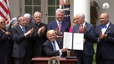 Trump Signs Religious Liberty Executive Order Allowing For Broad