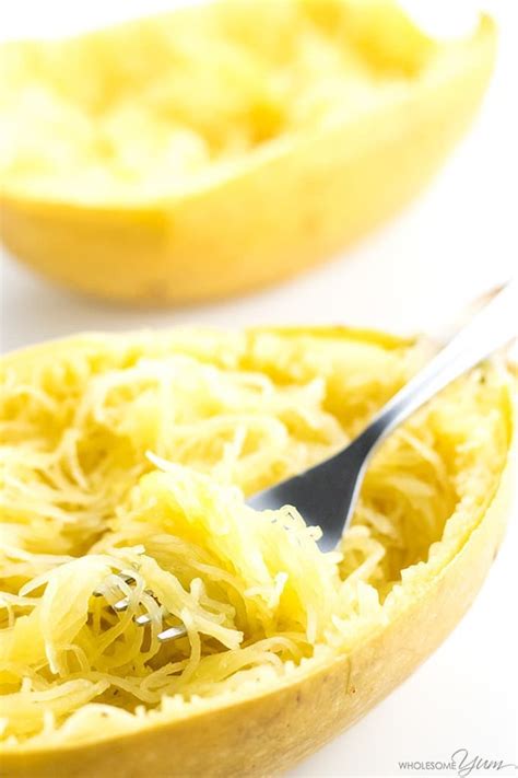 How To Bake Spaghetti Squash in the Oven (Whole or Cut in ...