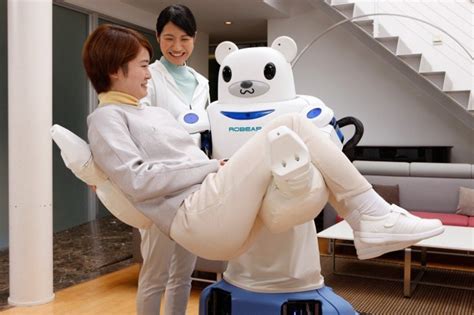 Robear Robot Assists Nurses In Caring For The Elderly American Luxury