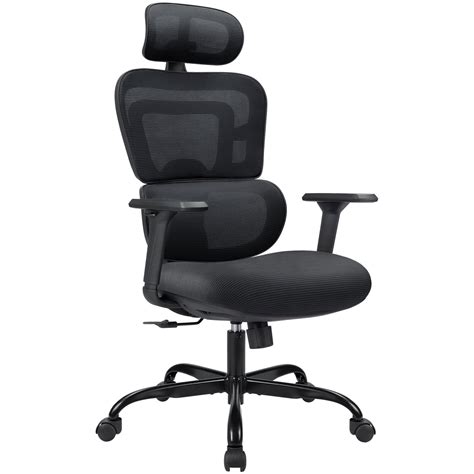 Lacoo High Back Office Desk Chair Ergonomic Mesh Chair With Lumbar