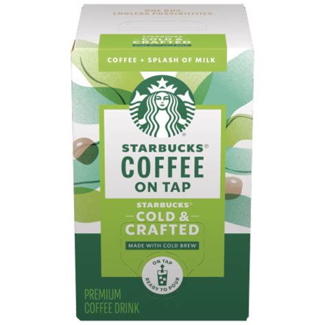 Starbucks® Cold And Crafted Premium Coffee Drink With Splash Of Milk