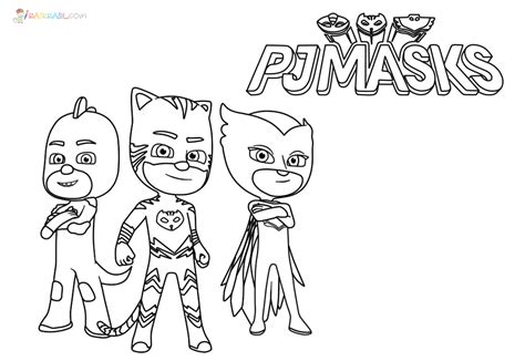 Coloriage PJ Masks 110 images Les Pyjamasques à imprimer gratuits