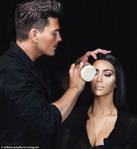 Inside Kim Kardashians Make Up Artists Beauty Closet Daily Mail Online