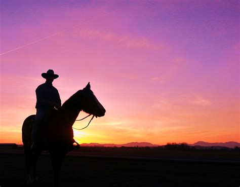 Riding Into The Sunset Photograph By Garth Rogers Horse Is
