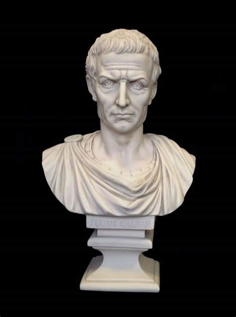 Marble Bust Julius Caesar Emperor Amiska