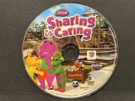 Barney Sharing Is Caring Dvd 2009 499 Picclick
