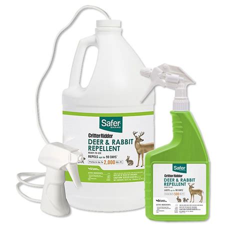Safer Brand Critter Ridder Deer And Rabbit Repellent Ready To Use