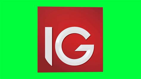 Ig Group Green Screen Logo Loop Chroma Animation Youtube
