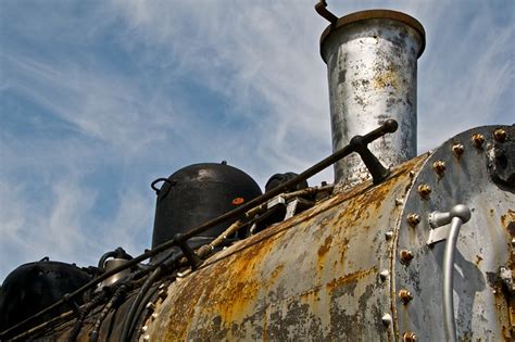 Smoke Stack Lighting Steam Engine At Woss British Columbia Flickr