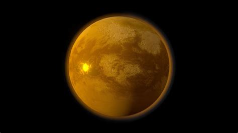 Titan Moon With Oceans Of Liquid Methane Buy Royalty Free 3d Model