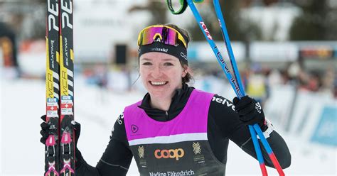 Nadine faehndrich piazza il suo primo sigillo in carriera in coppa del mondo. Langläuferin Nadine Fähndrich hat den Schock verdaut ...