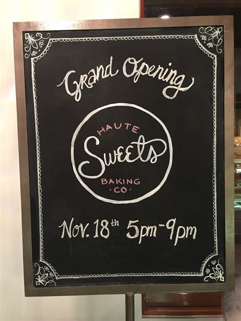Grand opening chalkboard sign | Grand opening sign, Grand opening, Business photos
