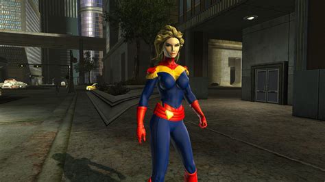 Marvel Universe Online Captain Marvel Carol Danvers