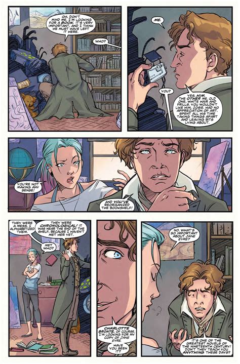 Comic Book Preview Doctor Who The Eighth Doctor 1 Bounding Into Comics