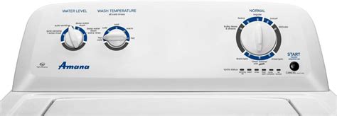 Amana 3 5 Cu Ft 8 Cycle Top Loading Washer White NTW4516FW Best Buy