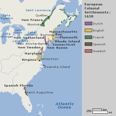 APUSH Unit II: Colonial America (1607 to 1754) — Room 13