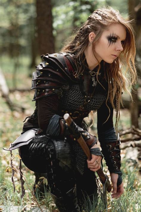 Pagan Dress Viking Armor Viking Style Valhalla Pagan Goth Warrior Women