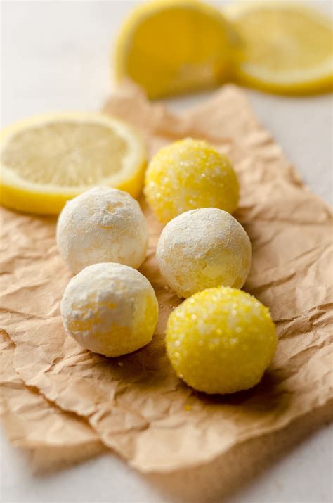 Lemon Truffles | Recipe in 2021 | Lemon truffles, Lemon truffle recipe