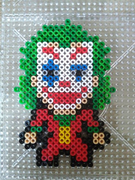 Joker Hama Beads Diy Perler Bead Crafts Easy Perler Beads Ideas