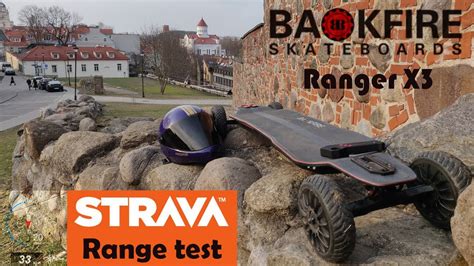 Backfire Ranger X3 E Skate Range Test Youtube