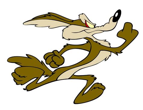 Looney tunes super stars' road runner & wile e. Wile E Coyote (Running right) Vinyl Decal / Sticker ** 5 ...