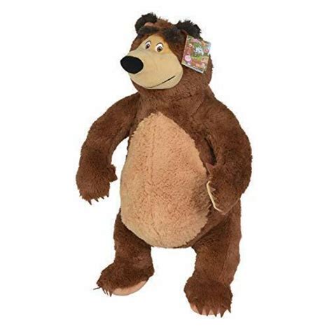 Simba Masha And The Bear Plush Bear 50cm Toys4me