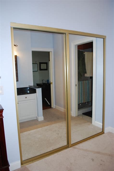 Check out our sliding mirror door selection for the very best in unique or custom, handmade pieces from our mirrors shops. Kara's Korner: Closet Part 2 : Door Makeover