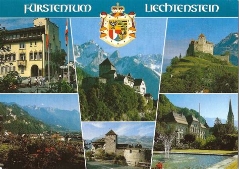 A Journey of Postcards: Vaduz, capital of Liechtenstein