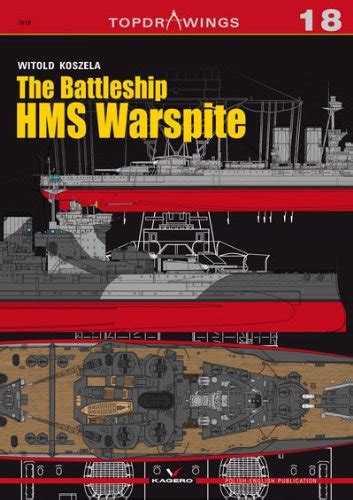 The Battleship Hms Warspite Top Drawings Amazon Co Uk Koszela