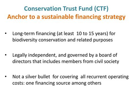 Ppt Rapid Review Of Conservation Trust Funds Iucn World Conservation