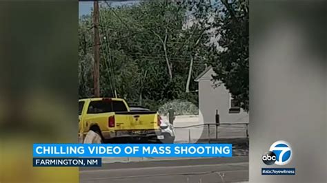 Chilling New Video Records New Mexico Mass Shooting Youtube