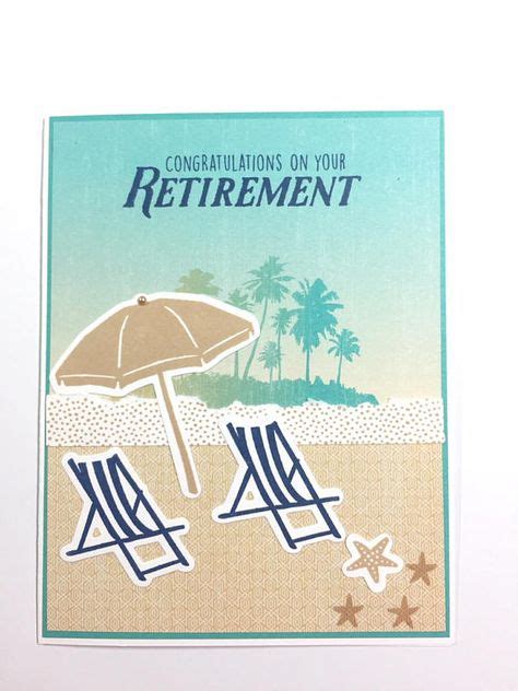 Fun Retirement Card Representing The Relaxation Ahead This Card Was